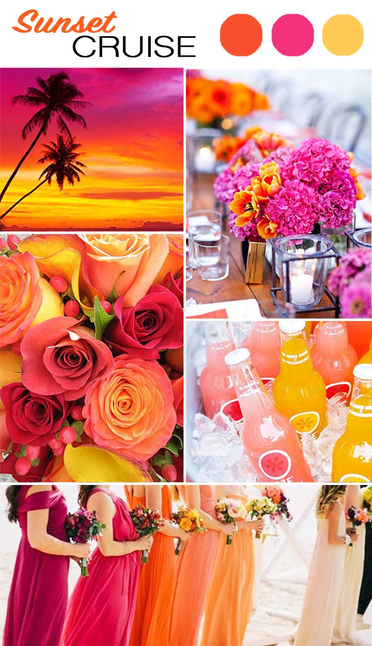 Colors For Wedding
 The Top 5 Color Palettes For Your Summer Wedding Wilkie