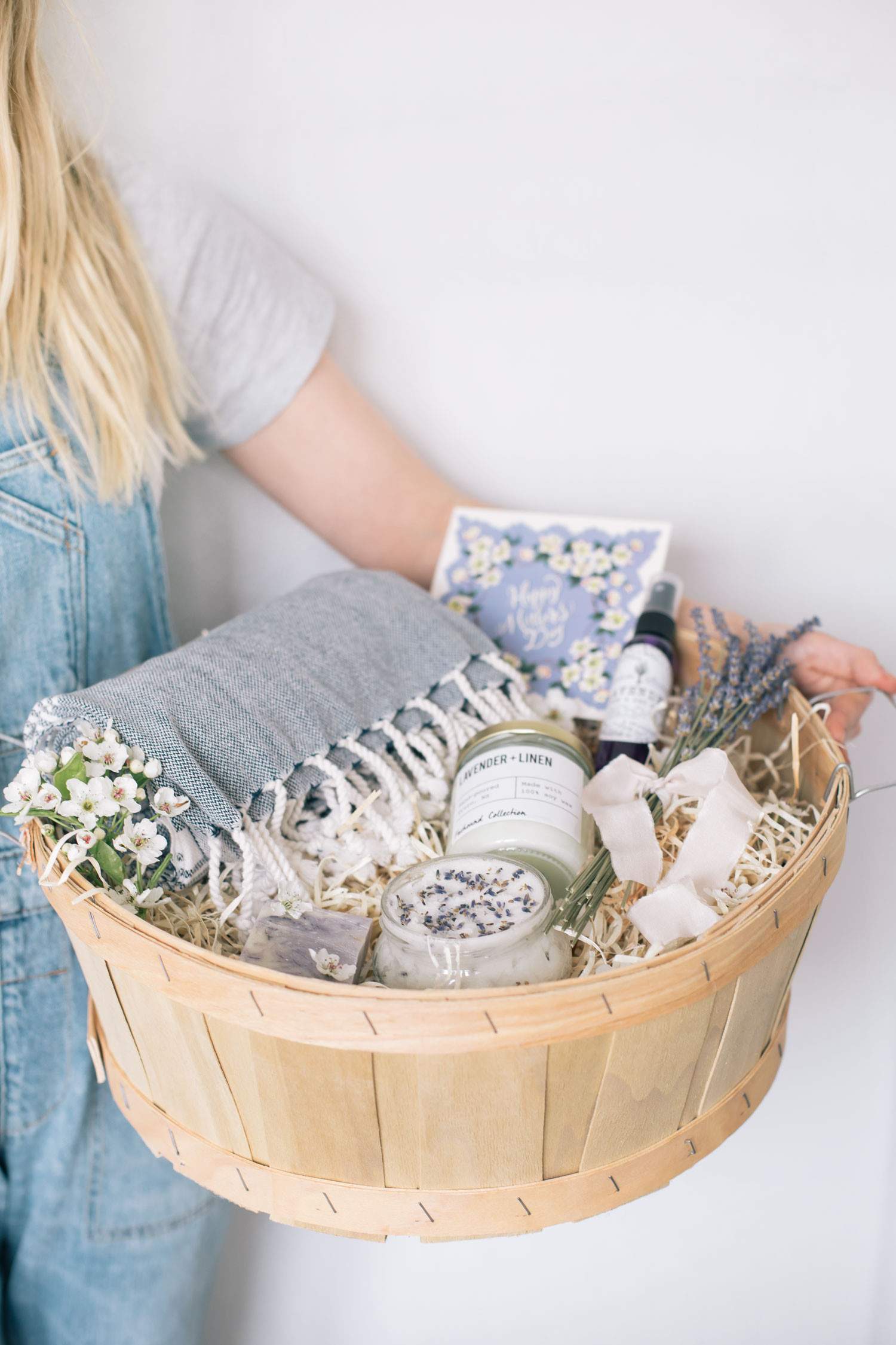 Comfort Gift Basket Ideas
 Mother s Day Lavender Basket DIY Lavender Body Scrub