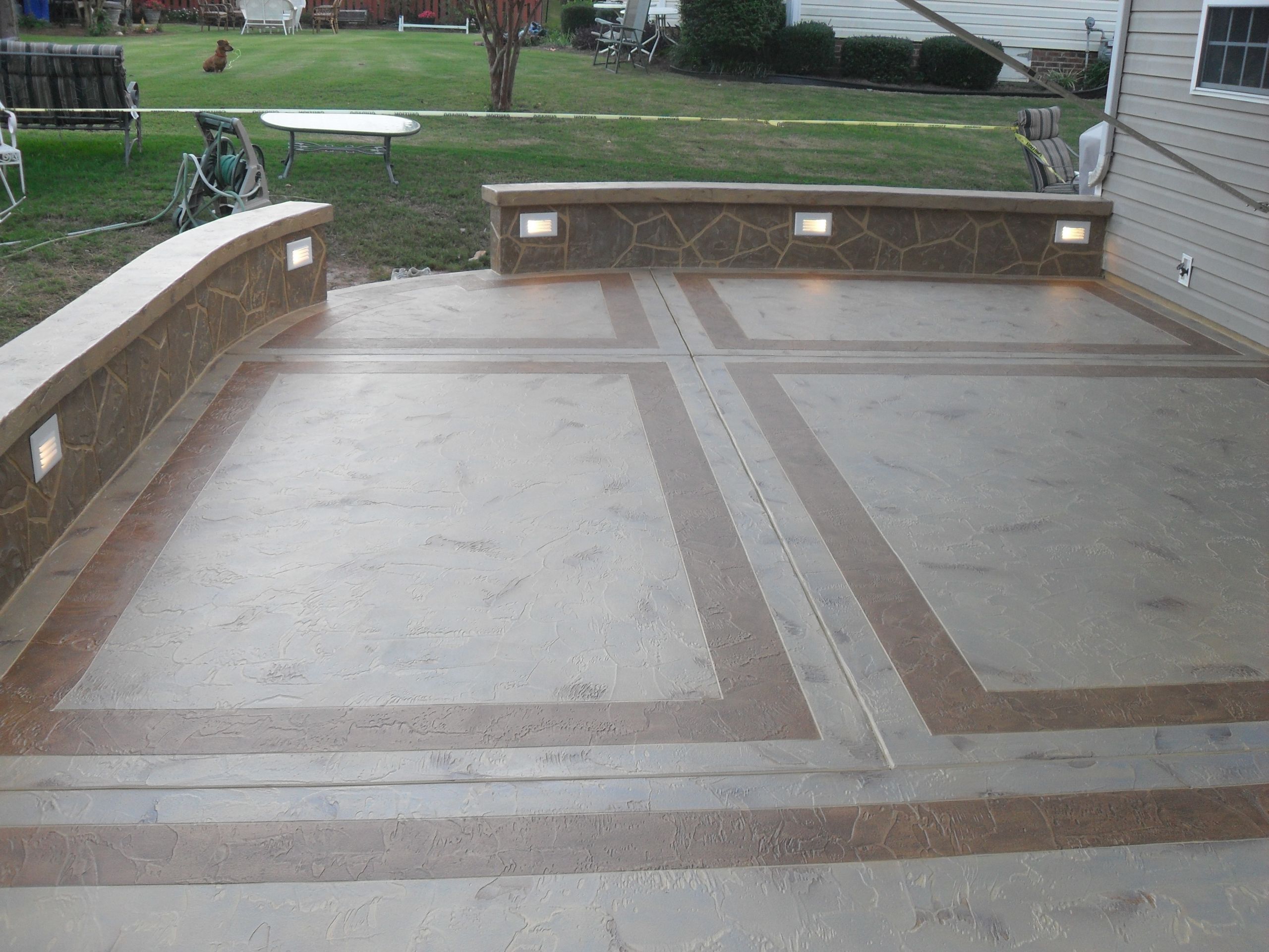 Concrete Backyard Ideas
 Concrete Patio Design Contractor Ashburn Northern VA & DC