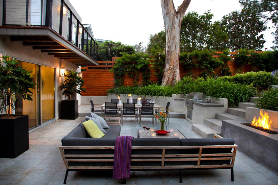 Concrete Backyard Ideas
 25 Concrete Patio Outdoor Designs Decorating Ideas