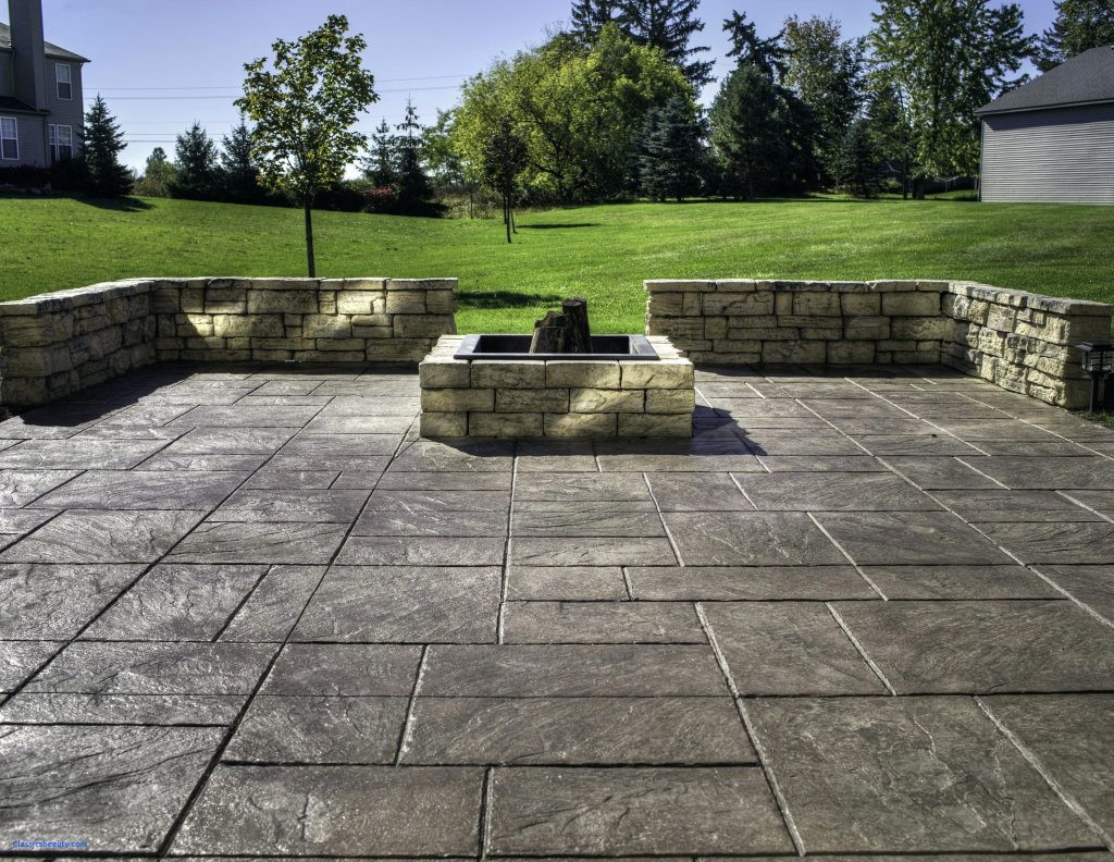 Concrete Backyard Ideas
 Amazing Backyard Stamped Concrete Patio Ideas