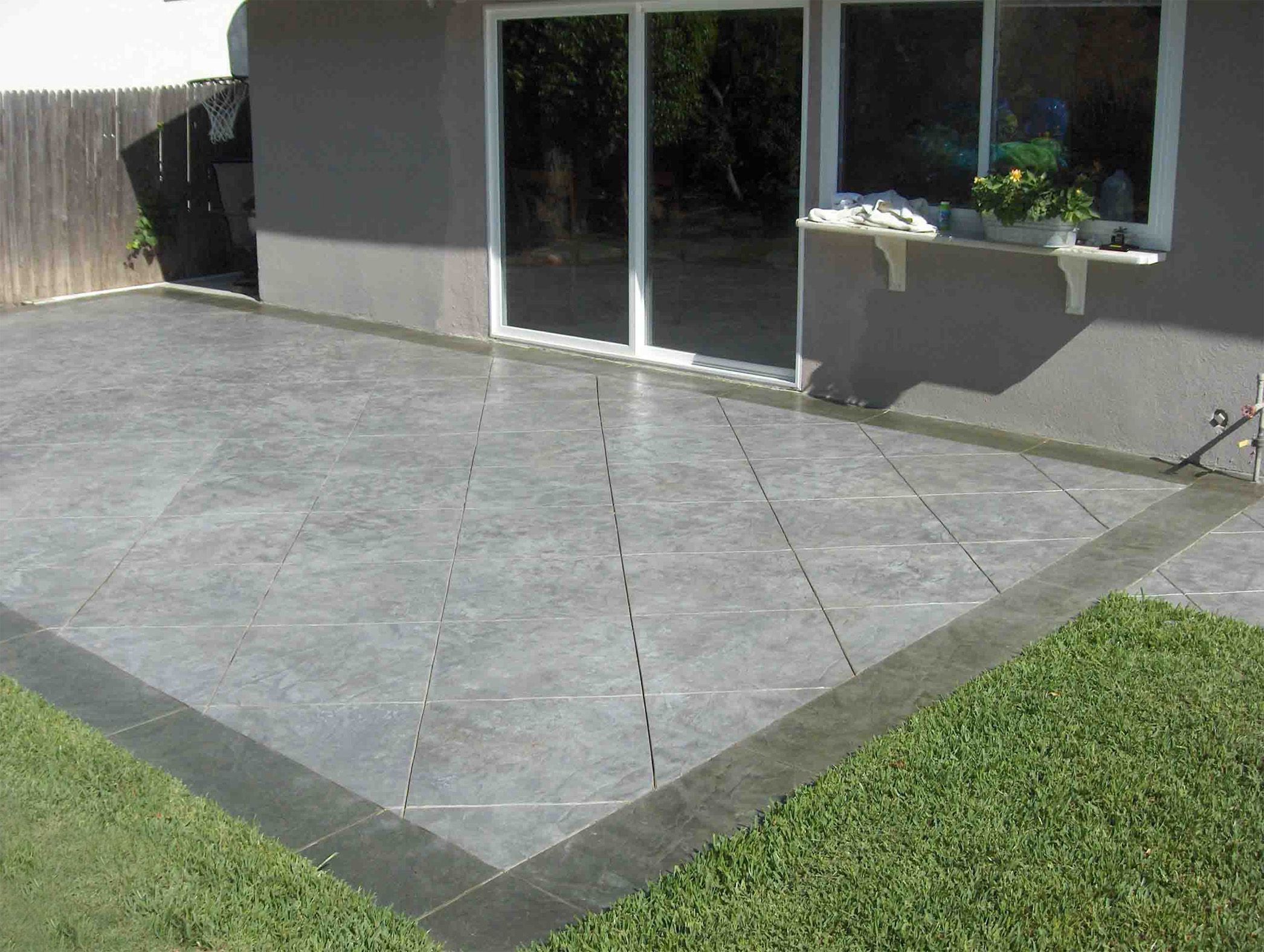 Concrete Backyard Ideas
 Stamped Concrete Patio Installation Do’s and Don’ts