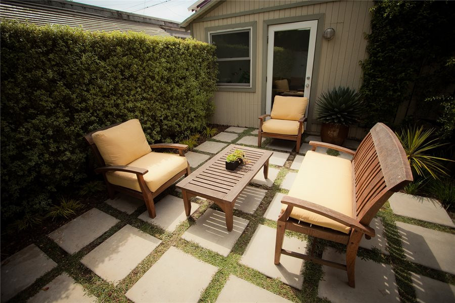 Concrete Backyard Ideas
 Concrete Patio Design Ideas and Cost Landscaping Network