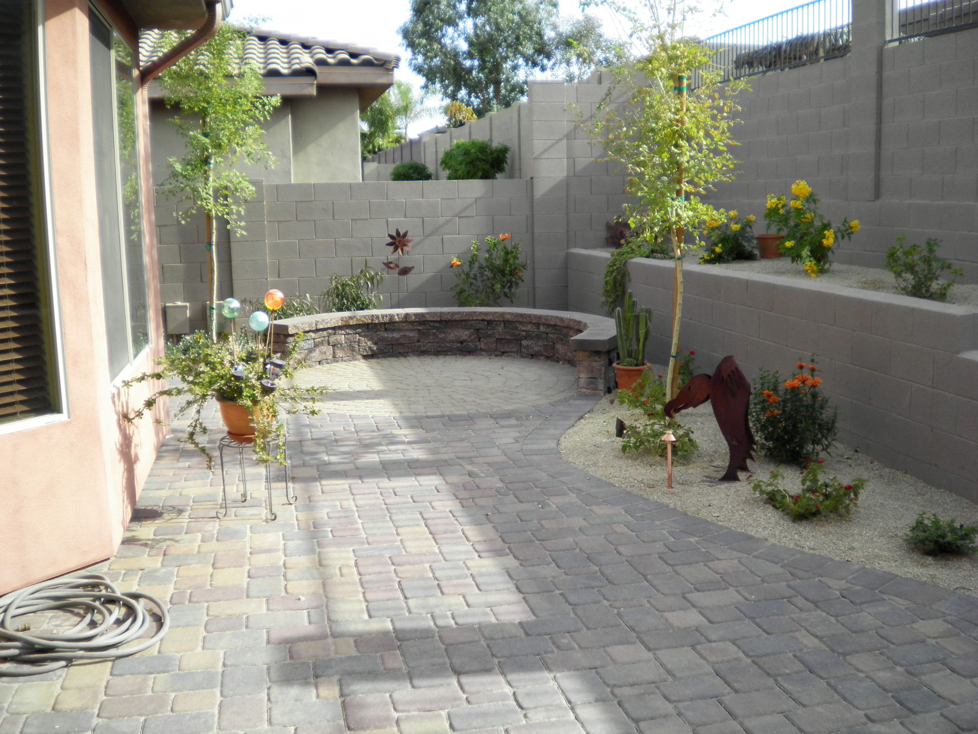 Concrete Backyard Ideas
 Paver Designs and Paver Ideas for Your Backyard Patios