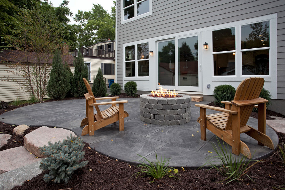 Concrete Backyard Ideas
 25 Concrete Patio Outdoor Designs Decorating Ideas