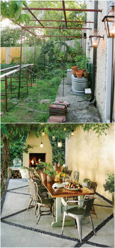 Concrete Backyard Makeover
 30 Amazing Patio Makeover Ideas That Will Beautify Any