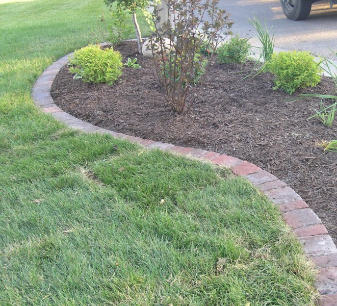 Concrete Landscape Edging Blocks
 DIY Landscaping Curb tutorial using concrete in self made