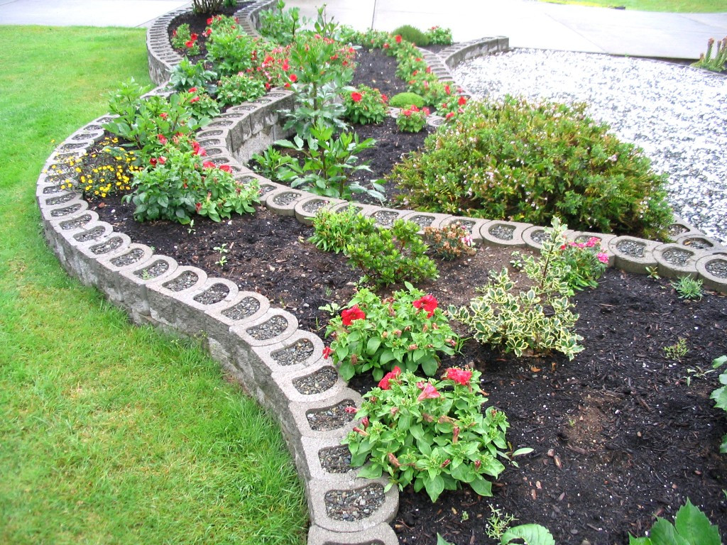 23 Fabulous Concrete Landscape Edging Blocks - Home, Family, Style and
