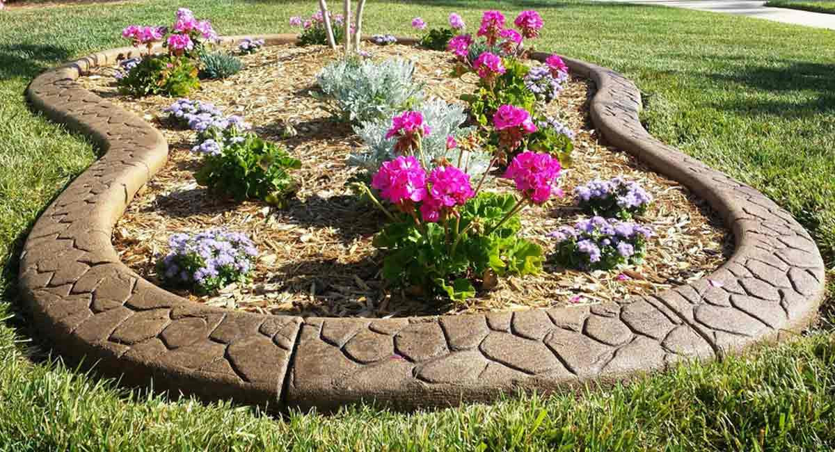 Concrete Landscape Edging Cost
 CUSTOM CURBING Natural Elements