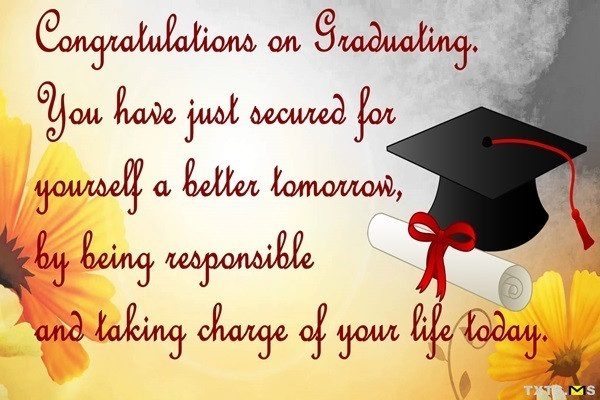 Congratulatory Quotes For Graduation
 Congratulations Wishes for Graduation Day Quotes