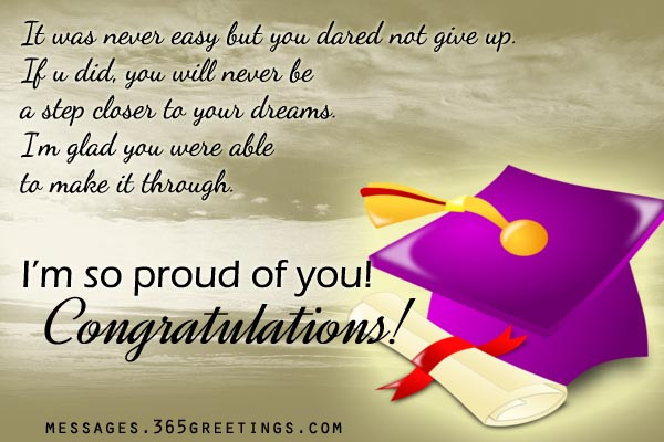 Congratulatory Quotes For Graduation
 Graduation Messages 365greetings