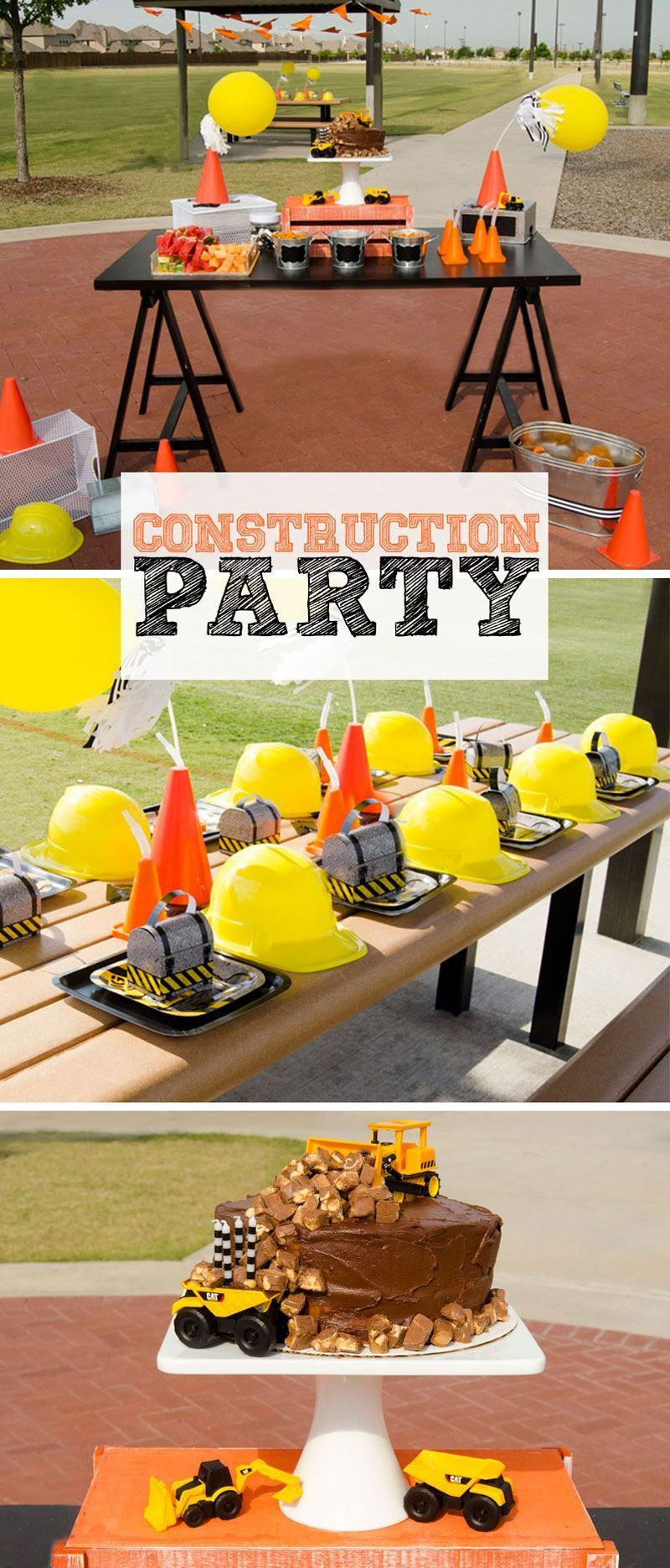 Construction Birthday Party Decorations
 DIY Construction Party Ideas