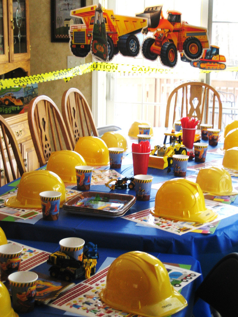 Construction Birthday Party Decorations
 Construction Theme Party Kids Birthday Parties