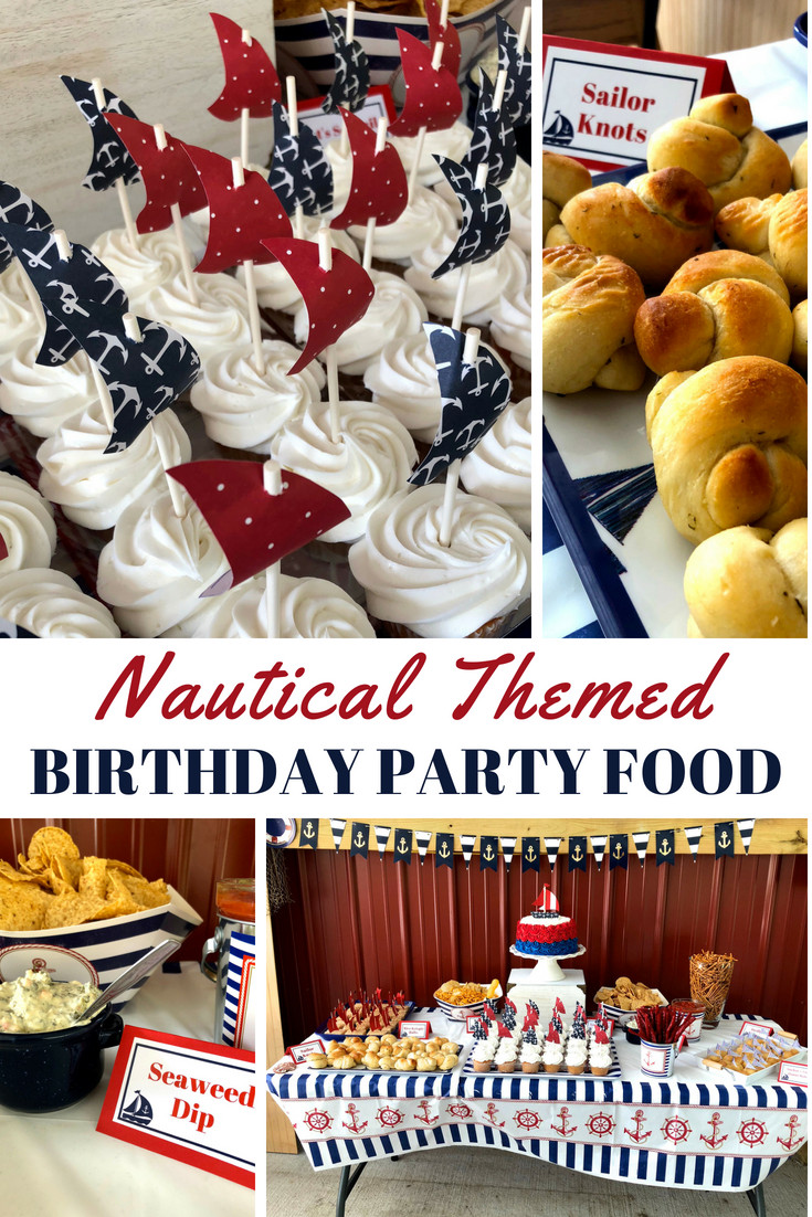 Cooking Birthday Party
 Nautical Themed Birthday Party Food The Berry Basics