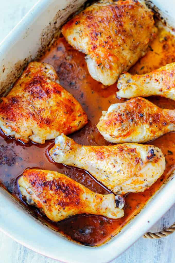 Cooking Chicken Legs In The Oven
 Oven Roasted Chicken Legs Thighs & Drumsticks Eating