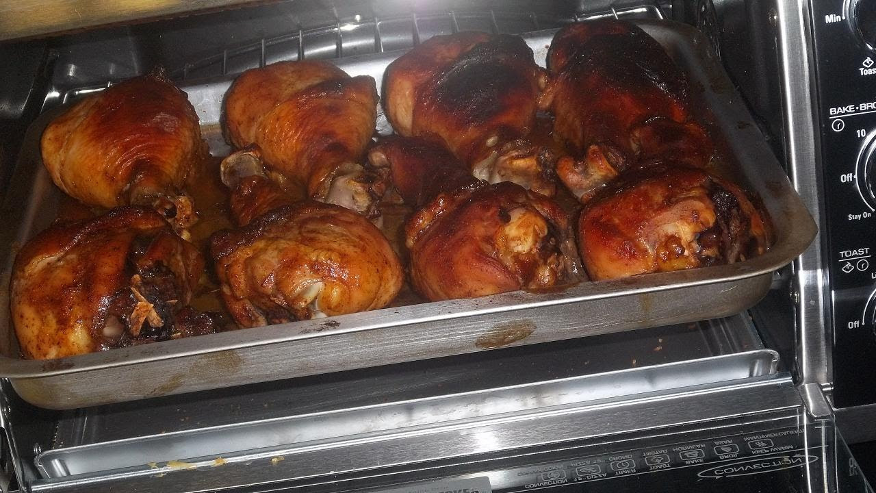 Cooking Chicken Legs In The Oven
 Chicken Legs Cooked in the Toaster Oven