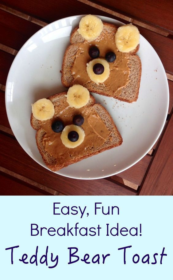 Cooking Class: 57 Fun Recipes Kids Will Love To Make (And Eat!)
 Teddy Bear Toast