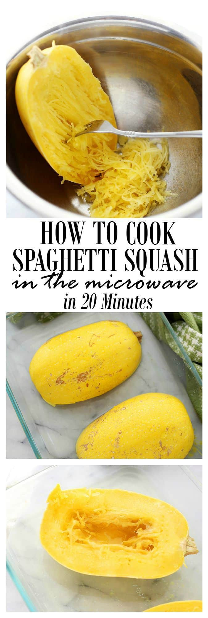 Cooking Spaghetti Squash In The Microwave
 Mediterranean Spaghetti Squash Boats