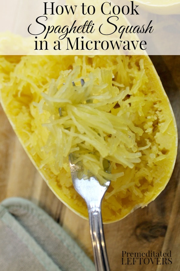 Cooking Spaghetti Squash In The Microwave
 Microwave Spaghetti Squash How to Cook Spaghetti Squash