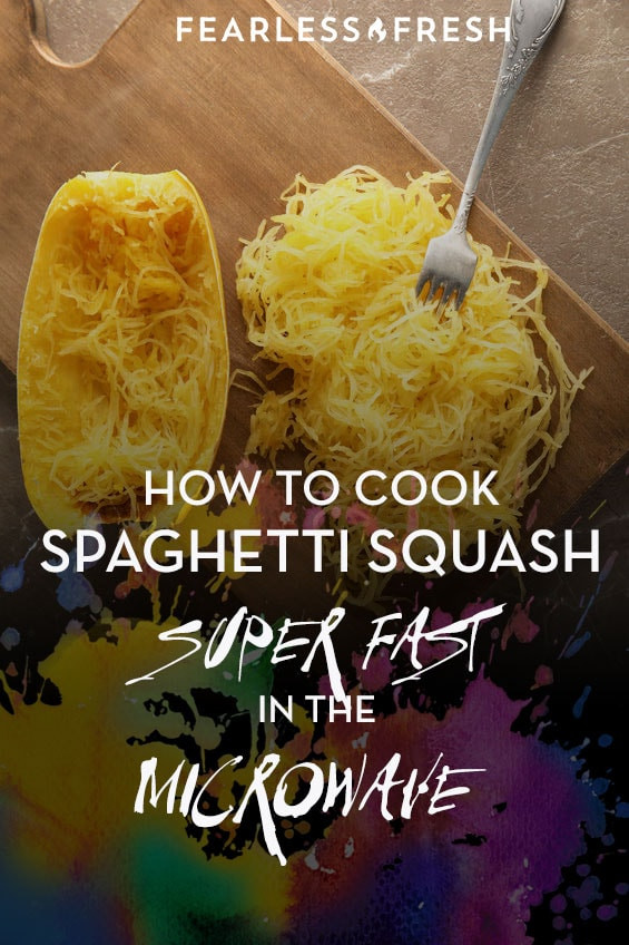Cooking Spaghetti Squash In The Microwave
 How to Cook Spaghetti Squash in the Microwave Fearless Fresh