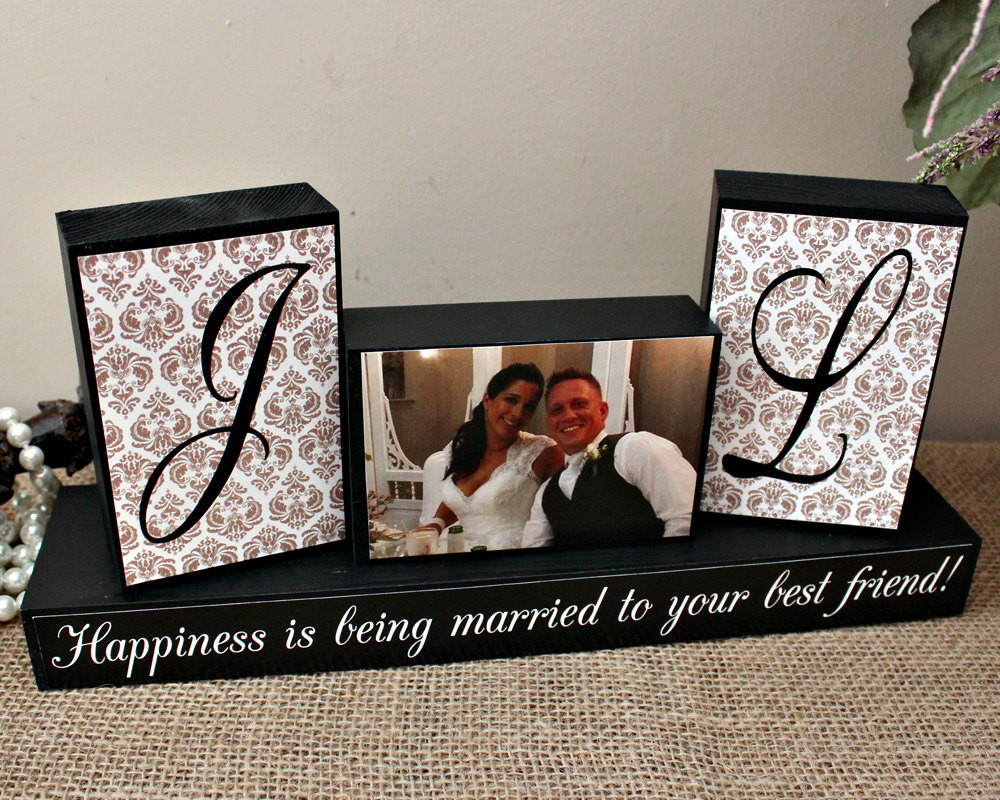 Cool Gift Ideas For Couples
 Personalized Unique Wedding Gift for Couples by TimelessNotion