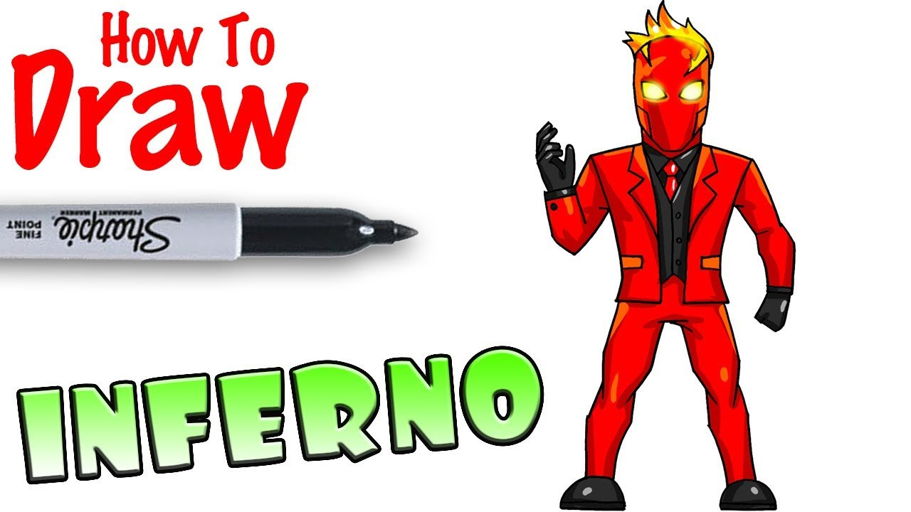 Cool Kids Art
 How to Draw Inferno