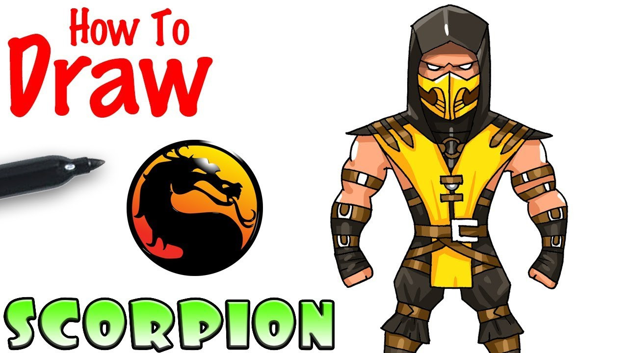 Cool Kids Art
 How to Draw Scorpion