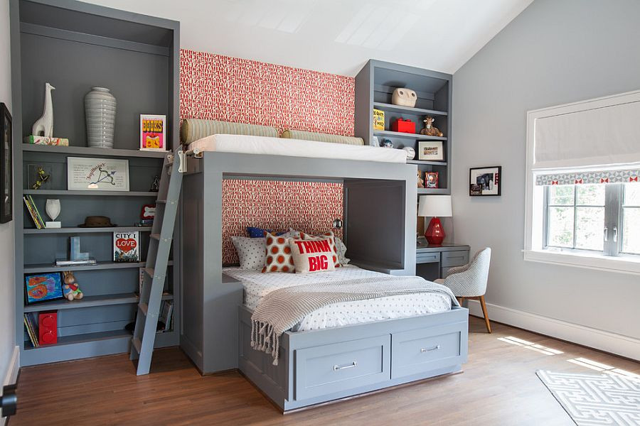 Coolest Kids Room
 25 Cool Kids’ Bedrooms that Charm with Gorgeous Gray
