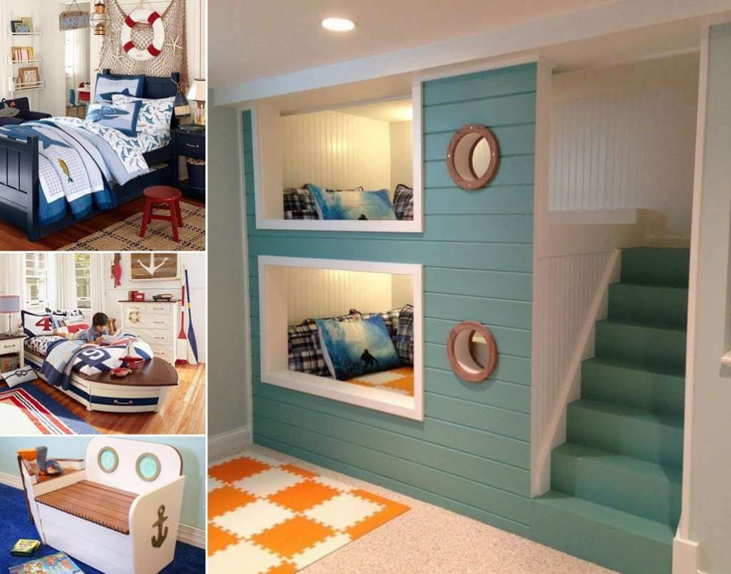 Coolest Kids Room
 10 Cool Nautical Kids Bedroom Decorating Ideas