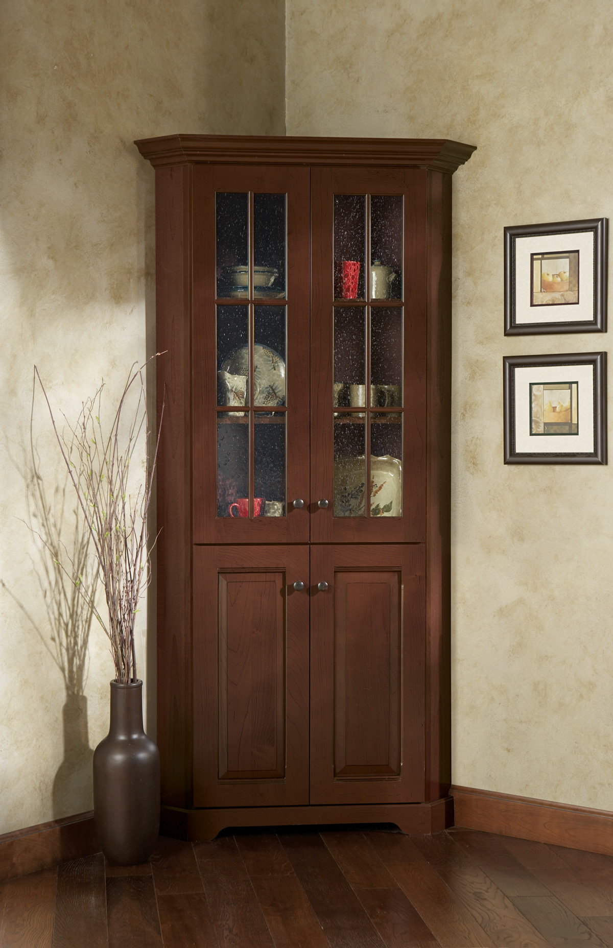 Corner Cabinet Bedroom
 Corner Cabinet With Glass Doors – HomesFeed