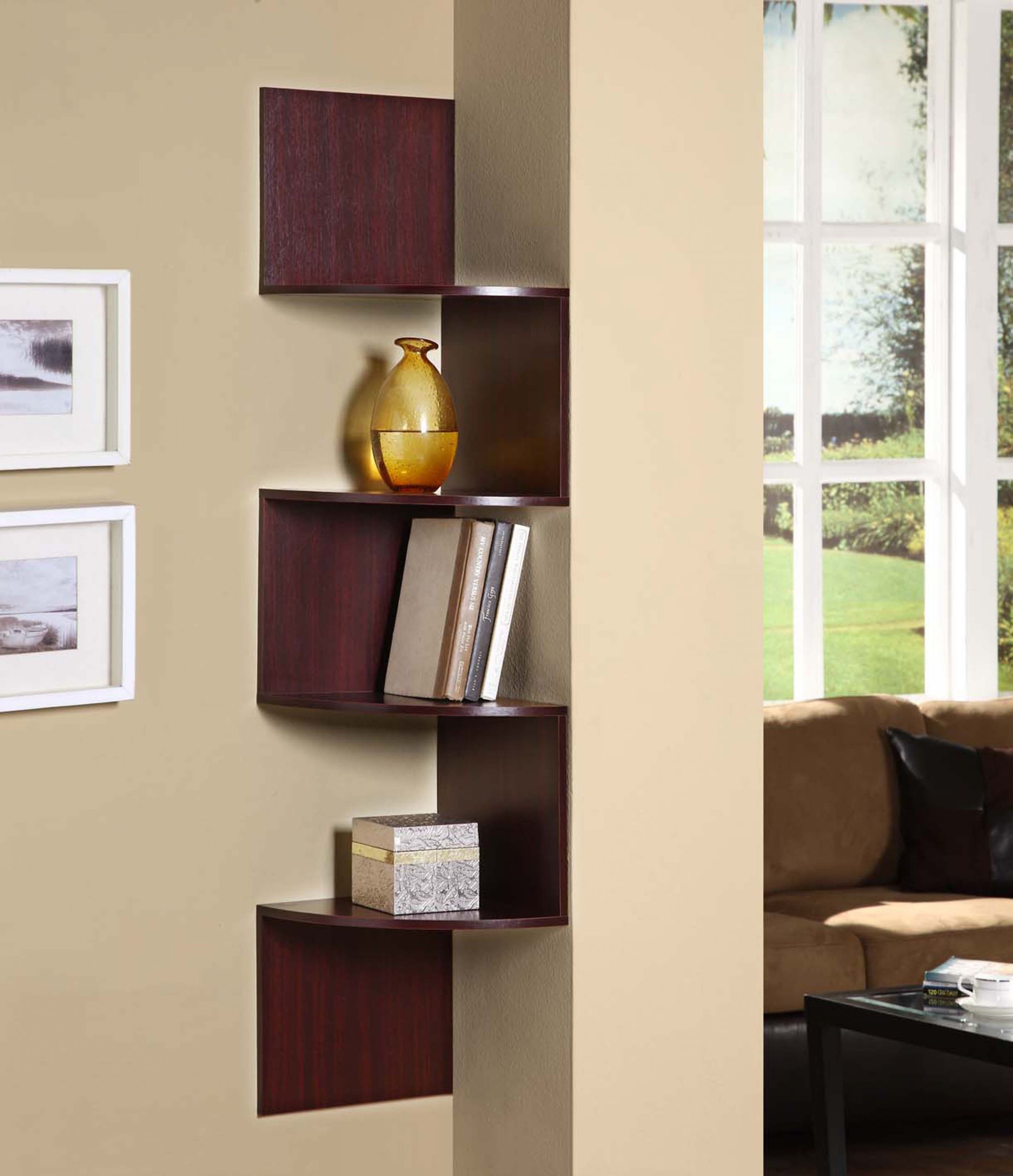 Corner Cabinet Bedroom
 Hanging Corner Storage Cherry