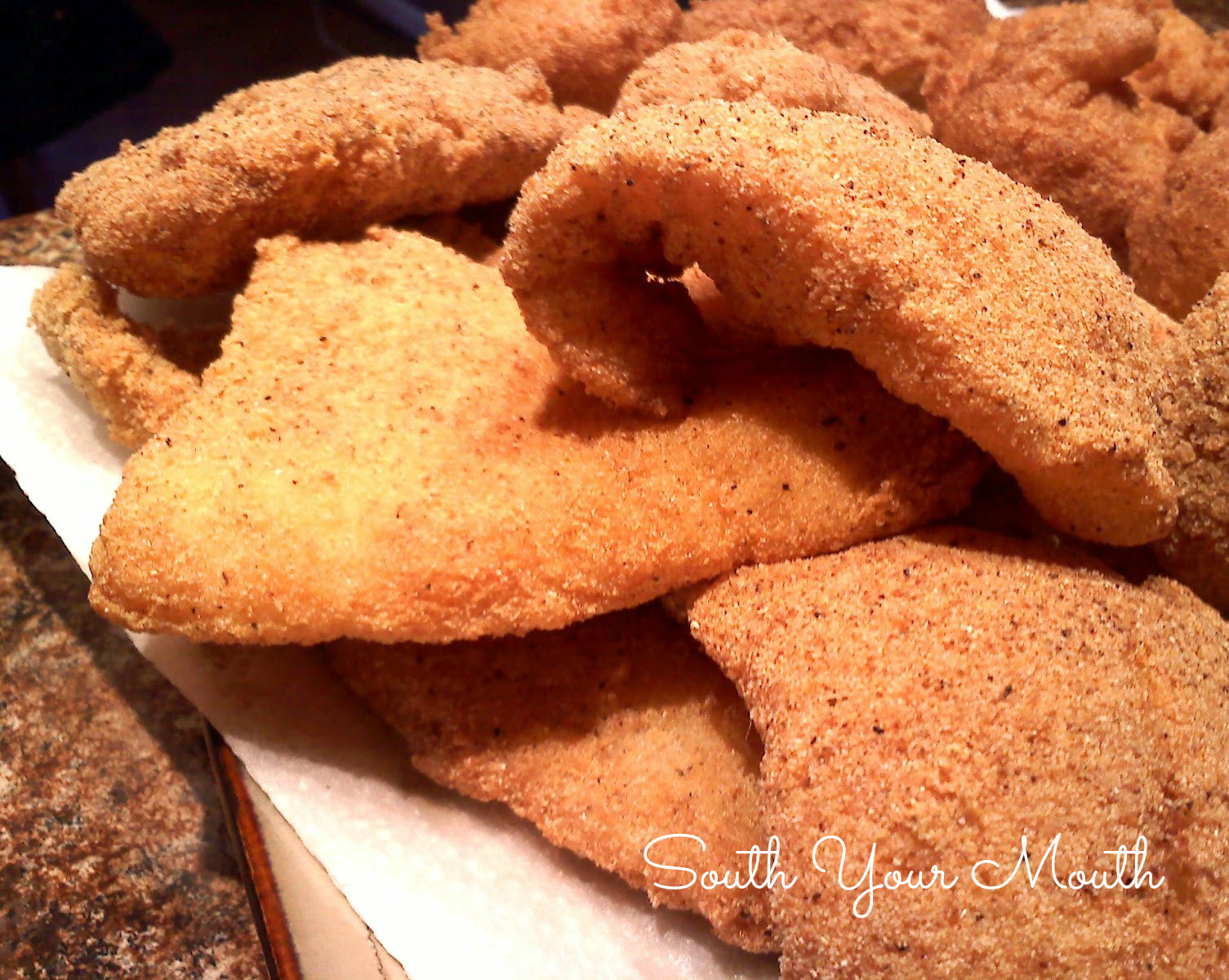 Cornmeal Fish Fry
 South Your Mouth Southern Fried Fish