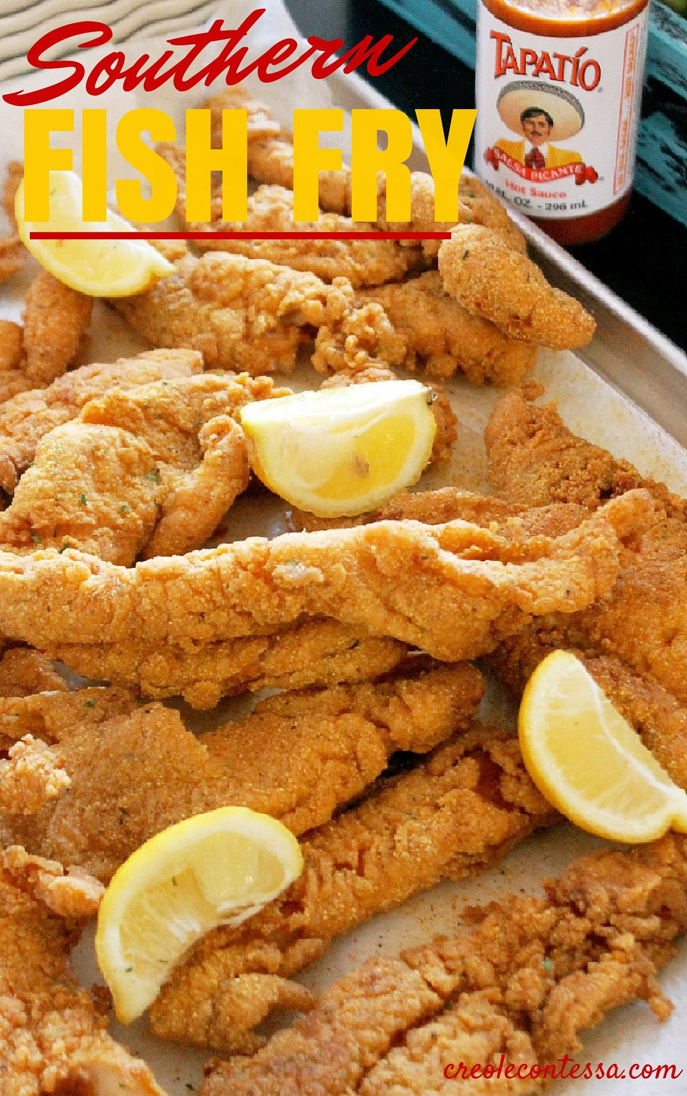 Cornmeal Fish Fry
 Southern Fish Fry catfish fillets cornmeal flour 2