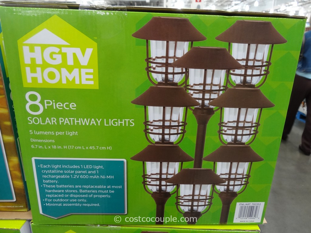 Costco Landscape Lights
 HGTV Solar Pathway Lights
