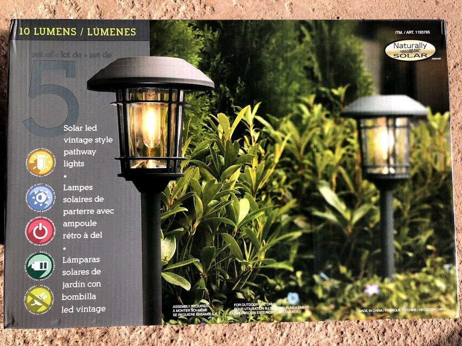 Costco Landscape Lights
 [Costco] Pathway Solar Landscape Light 5PK $27 99
