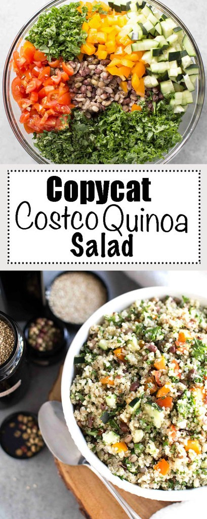 Costco Quinoa Salad
 Copycat Costco Quinoa Salad Recipe