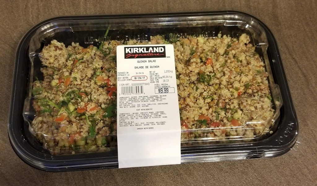 Costco Quinoa Salad
 Costco Ajinomoto Ve able Yakisoba Review