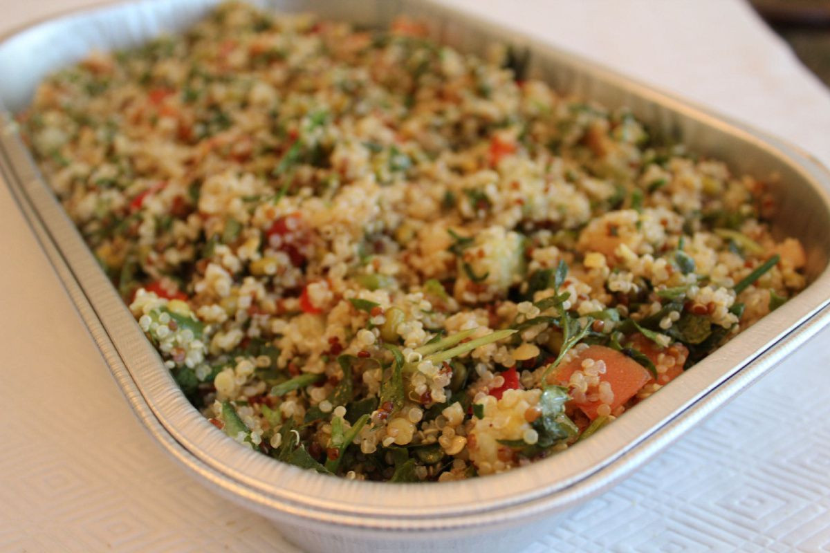 Costco Quinoa Salad
 The Dish Costco’s quinoa salad is a great start for lunch