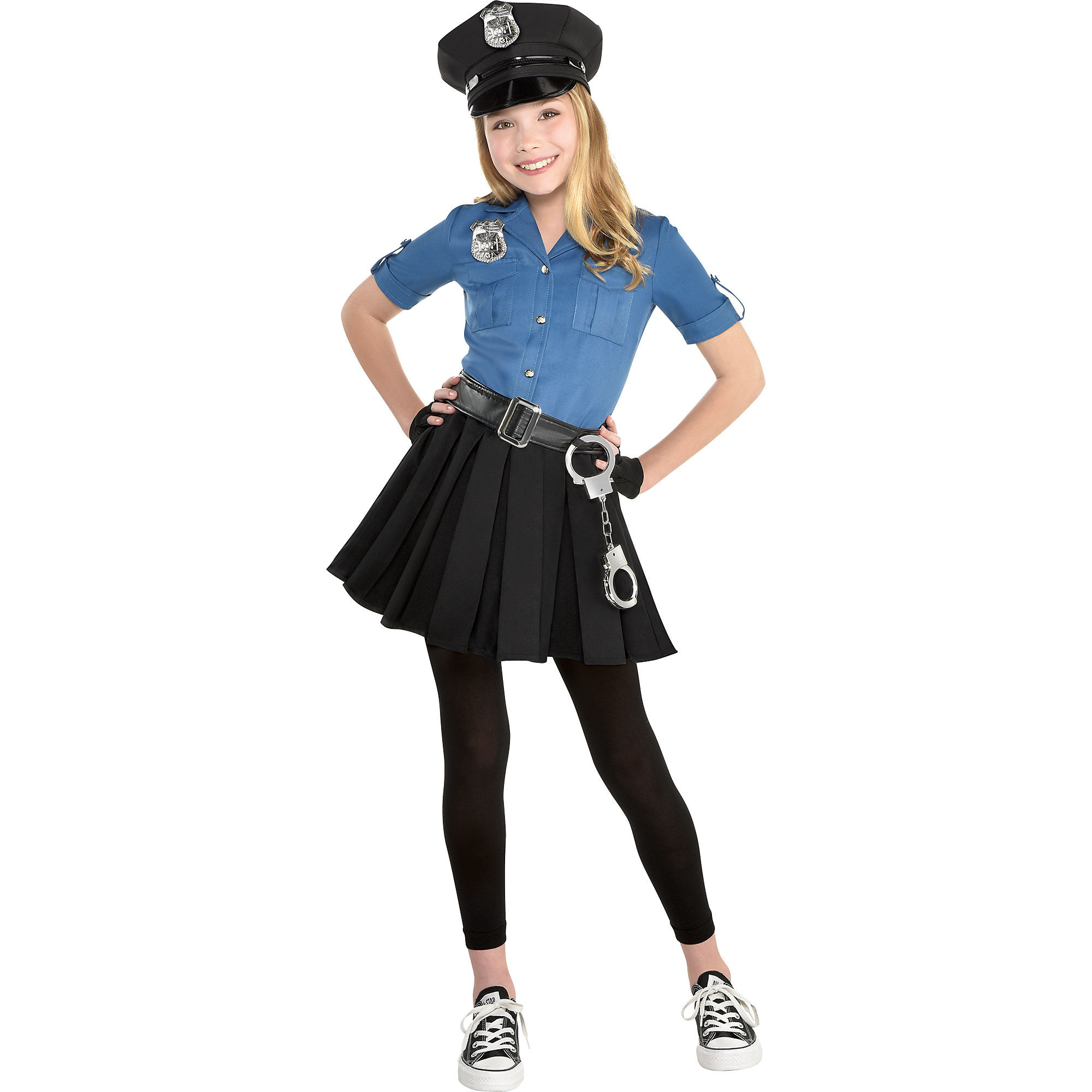 Costumes For Kids At Party City
 Police Dress Halloween Costume for Girls 2T with