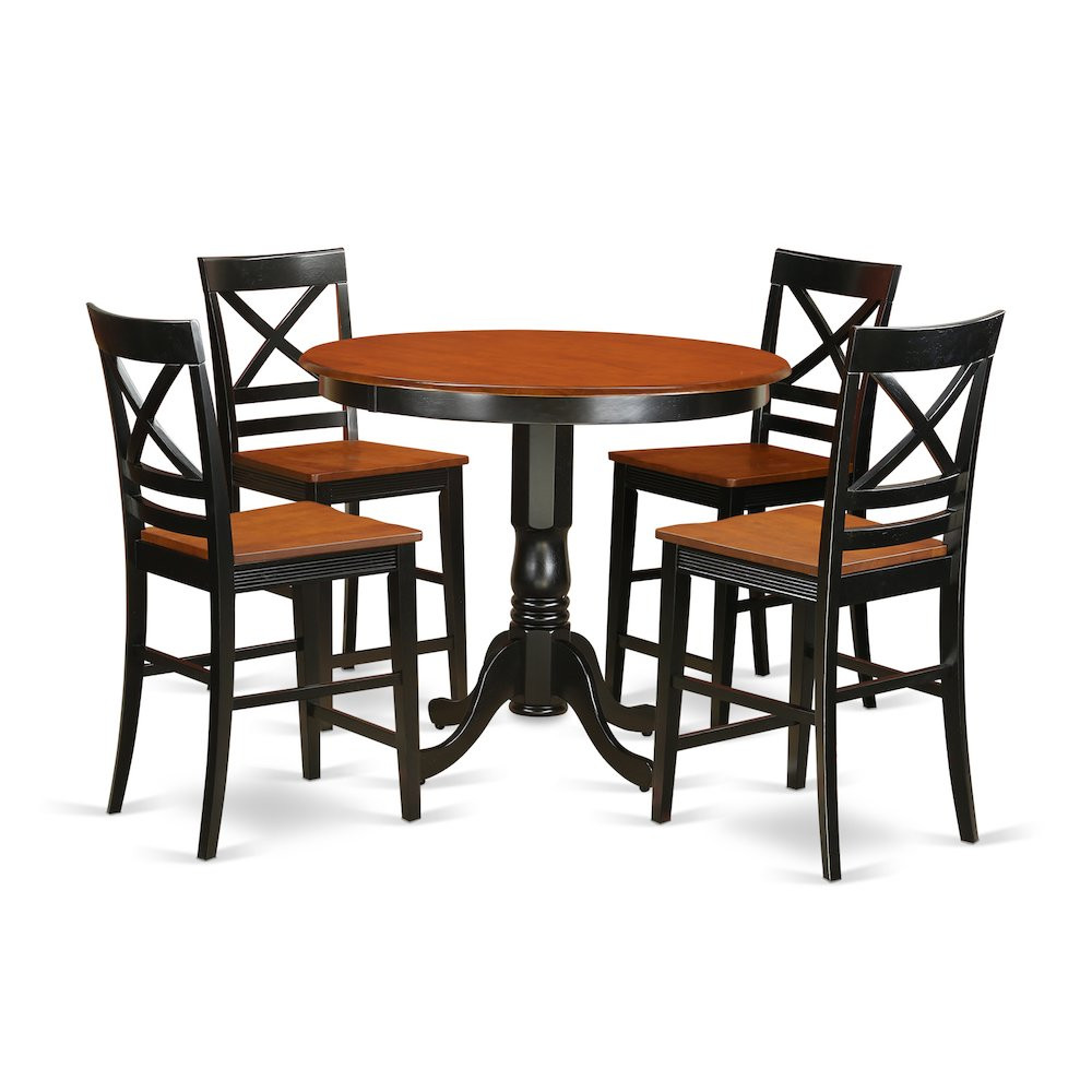 Counter Height Kitchen Table Sets
 5 PC counter height Dining set Small Kitchen Table and 4