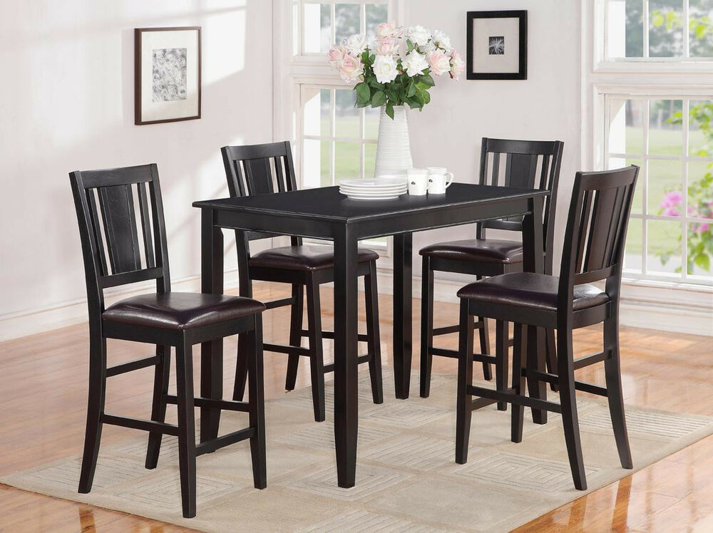 Counter Height Kitchen Table Sets
 3pc counter height pub set table with 2 bar stool chairs