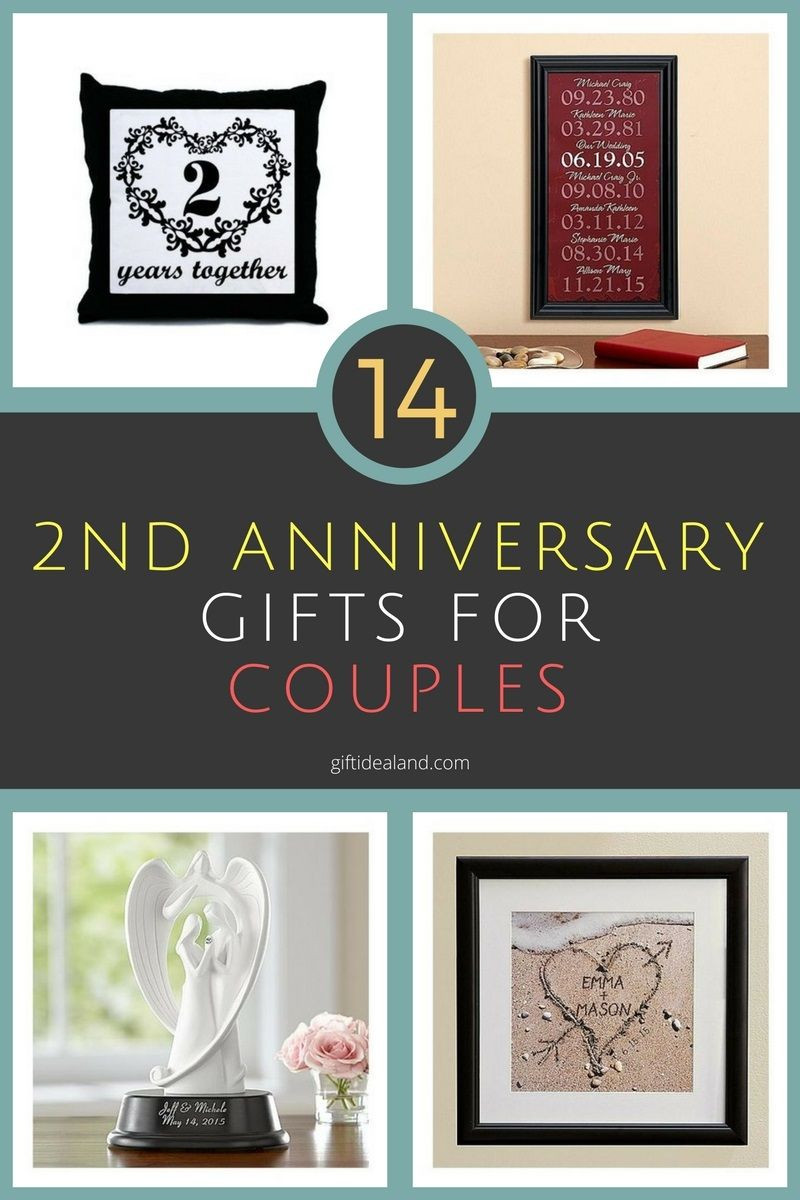 Couple Gift Ideas For Her
 14 Great 2nd Wedding Anniversary Gift Ideas For Couples