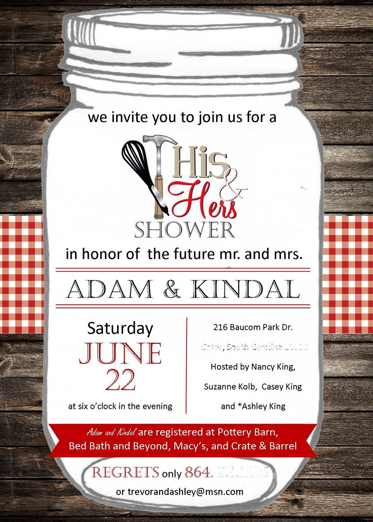 Couples Wedding Shower Ideas Themes
 Coed Wedding Shower Themes