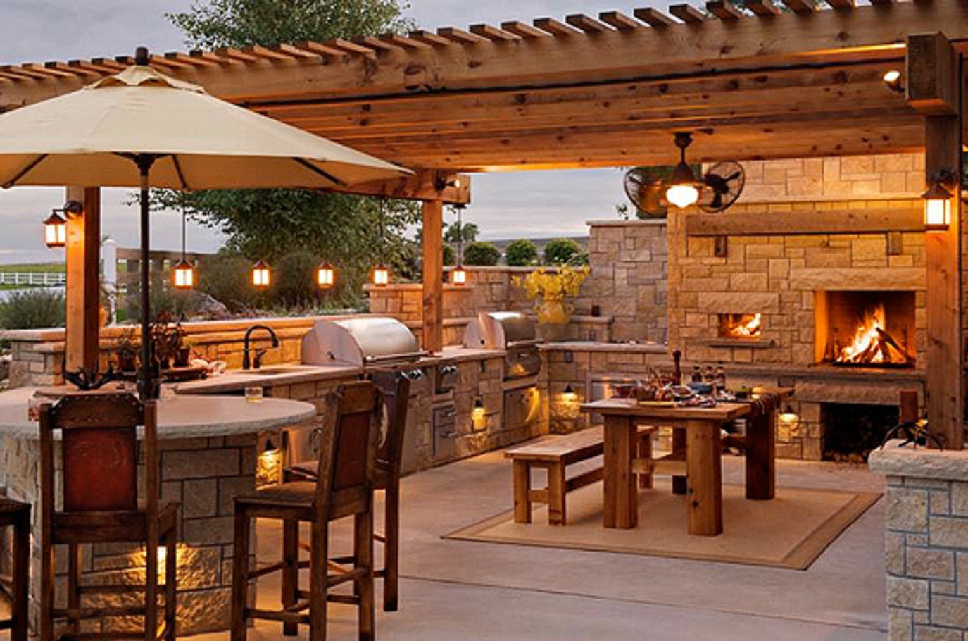 Covered Outdoor Kitchen
 How to Design Your Perfect Outdoor kitchen Outdoor