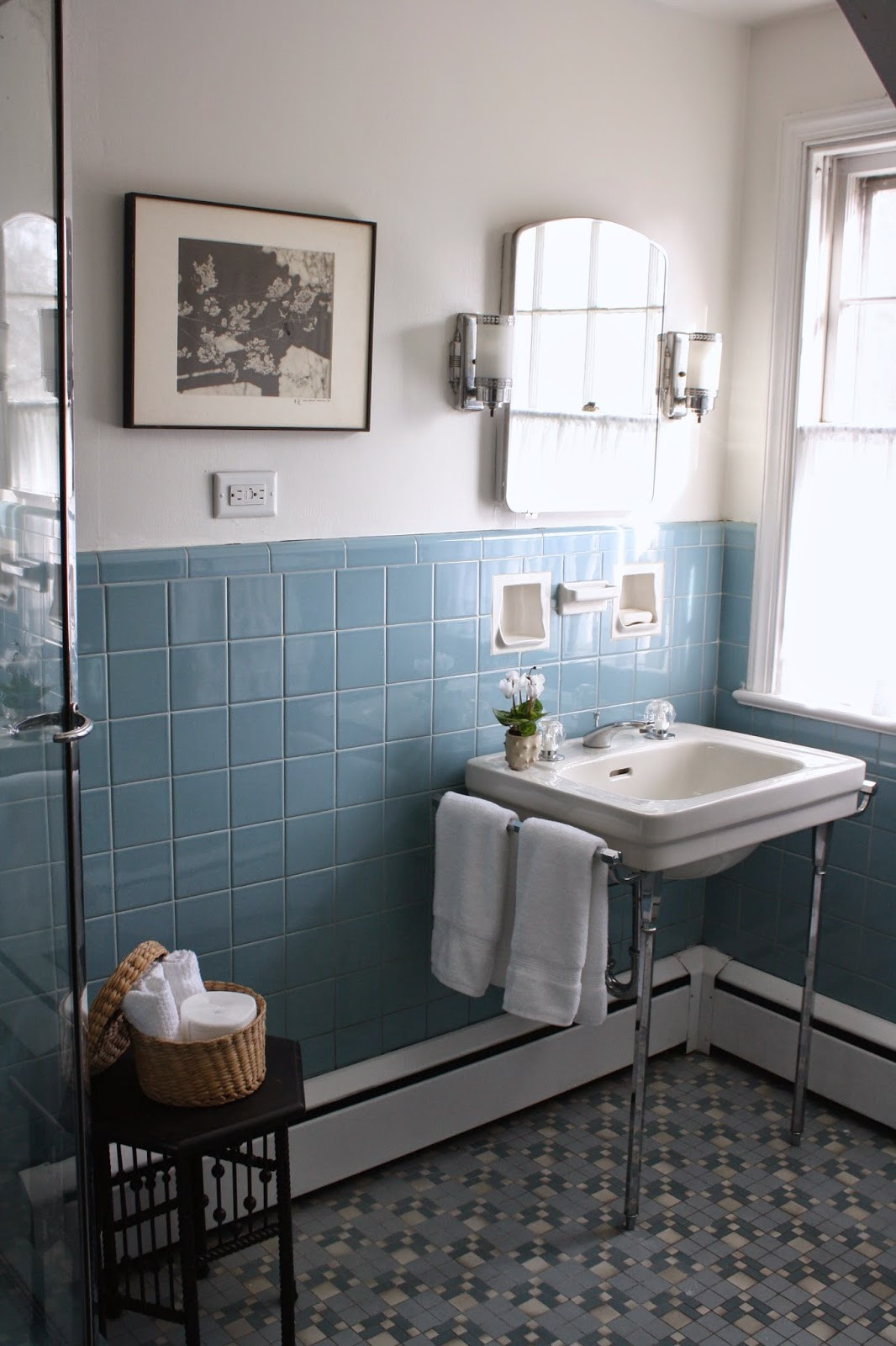 Covering Old Bathroom Tiles
 36 nice ideas and pictures of vintage bathroom tile design