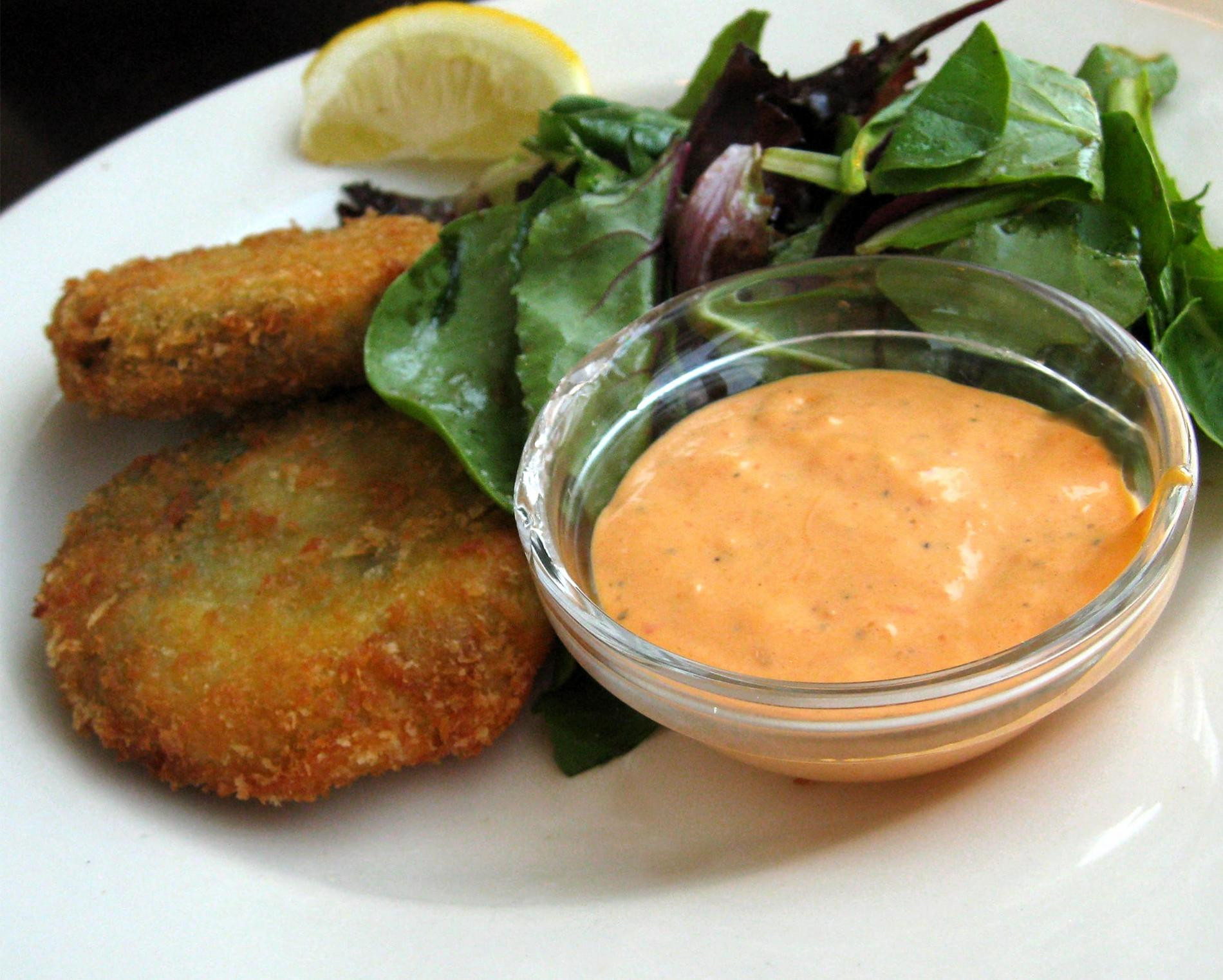 Crab Cakes Dipping Sauce
 Crab Shrimp Salmon Cakes with Dipping Sauce