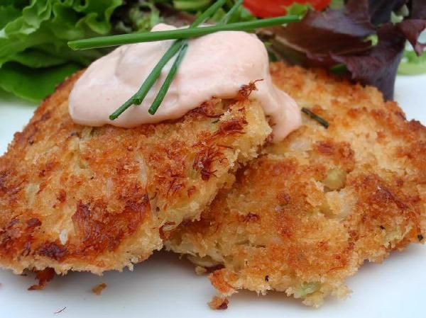 Crab Cakes Dipping Sauce
 crab cakes w easy dipping sauce Appetizers