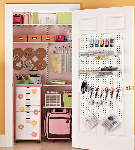 Craft Closet Organization Ideas
 Inspiration Craft Closet Organization The Inspired Room