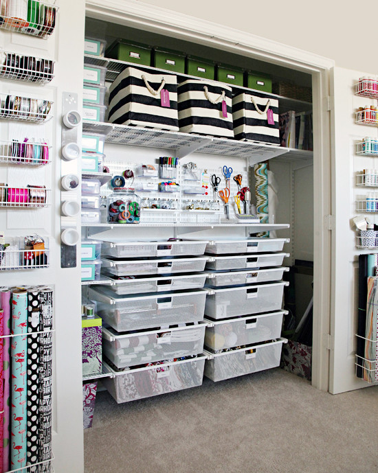 Craft Closet Organization Ideas
 IHeart Organizing The Ultimate Craft Closet Organization