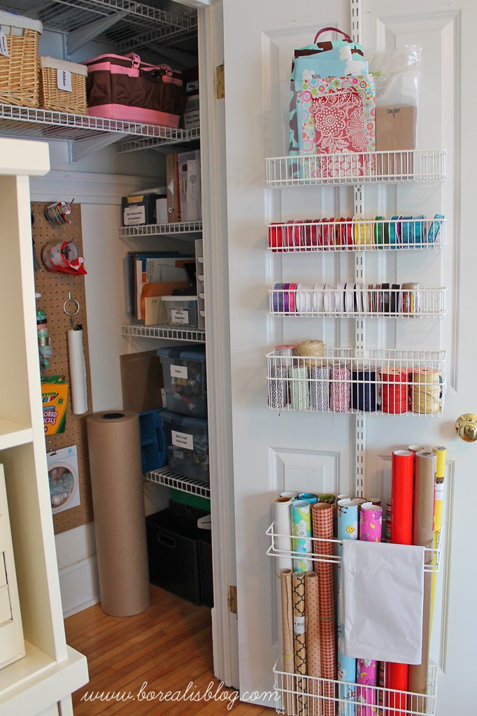 Craft Closet Organization Ideas
 fice and Craft Closet Re Organization Borealis